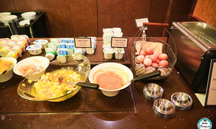 Le petit déjeuner du Disney's Hotel New York - Disneyland Paris