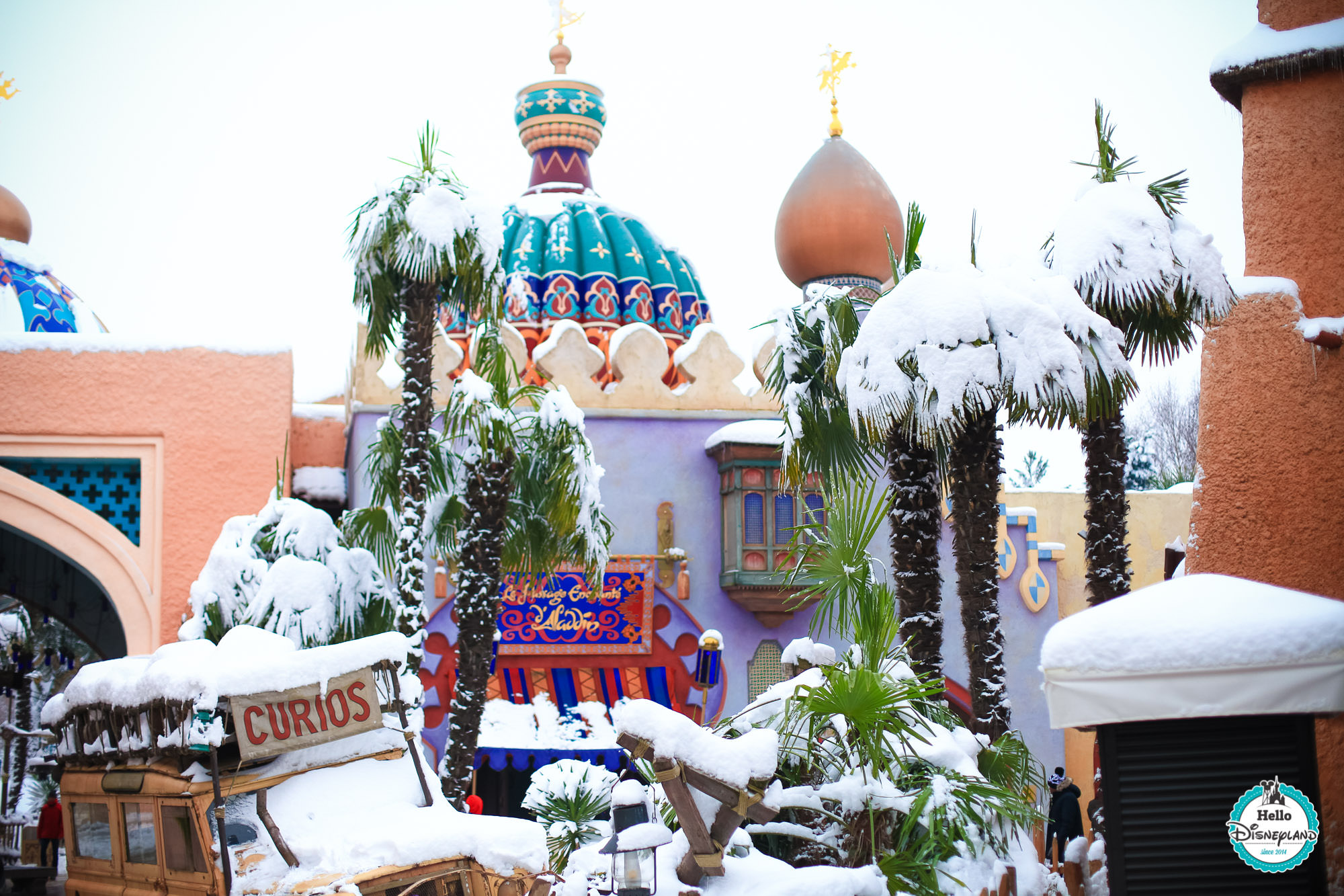 Snow Disneyland Paris Neige