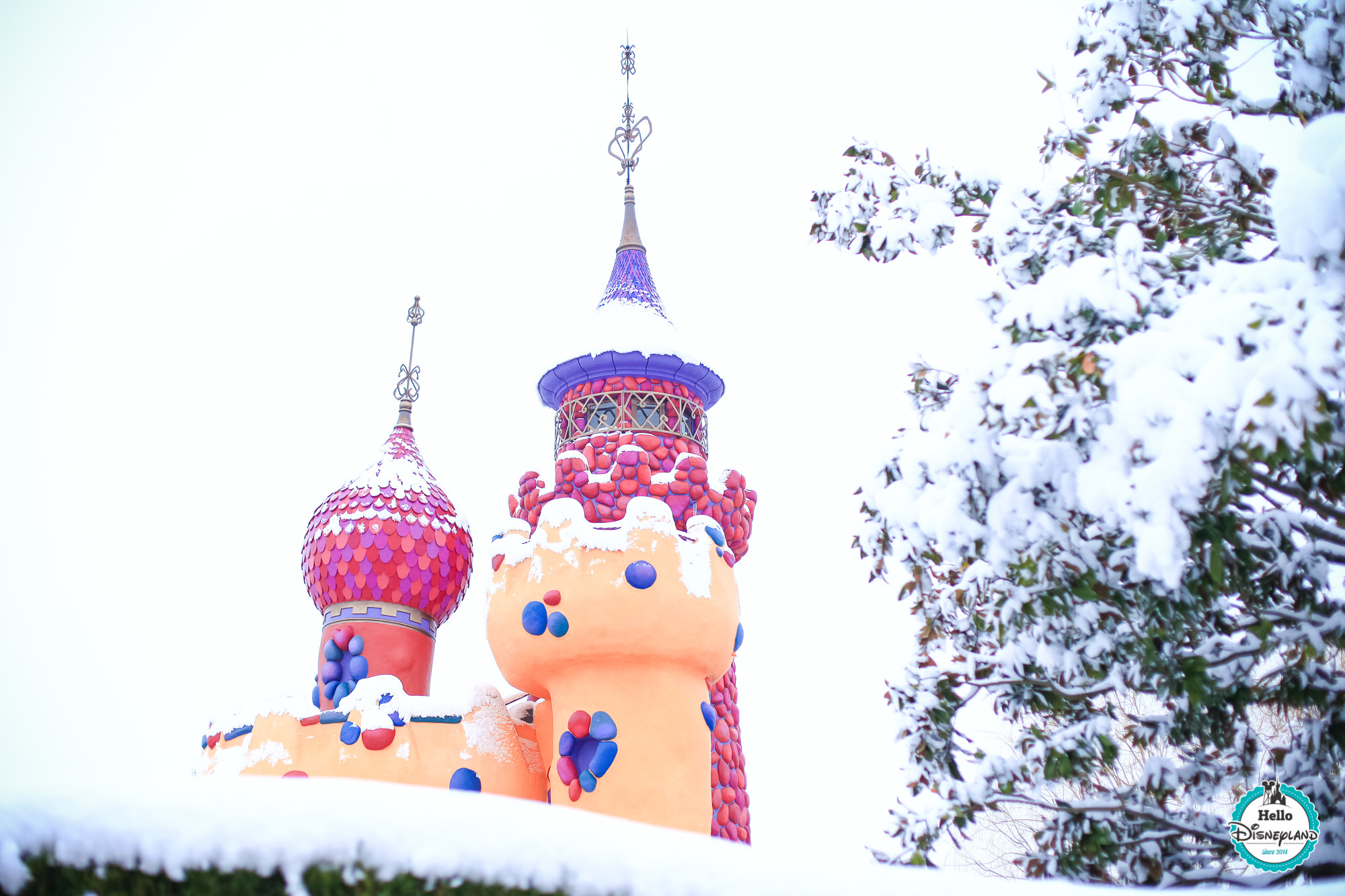 Snow Disneyland Paris Neige