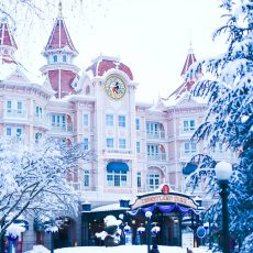 Snow Disneyland Paris Neige