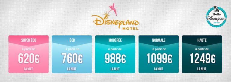 Nuits sèches Disney : prix et informations - Hello Disneyland
