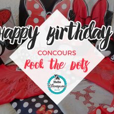 Concours Minnie Rock the Dots - Hello Disneyland