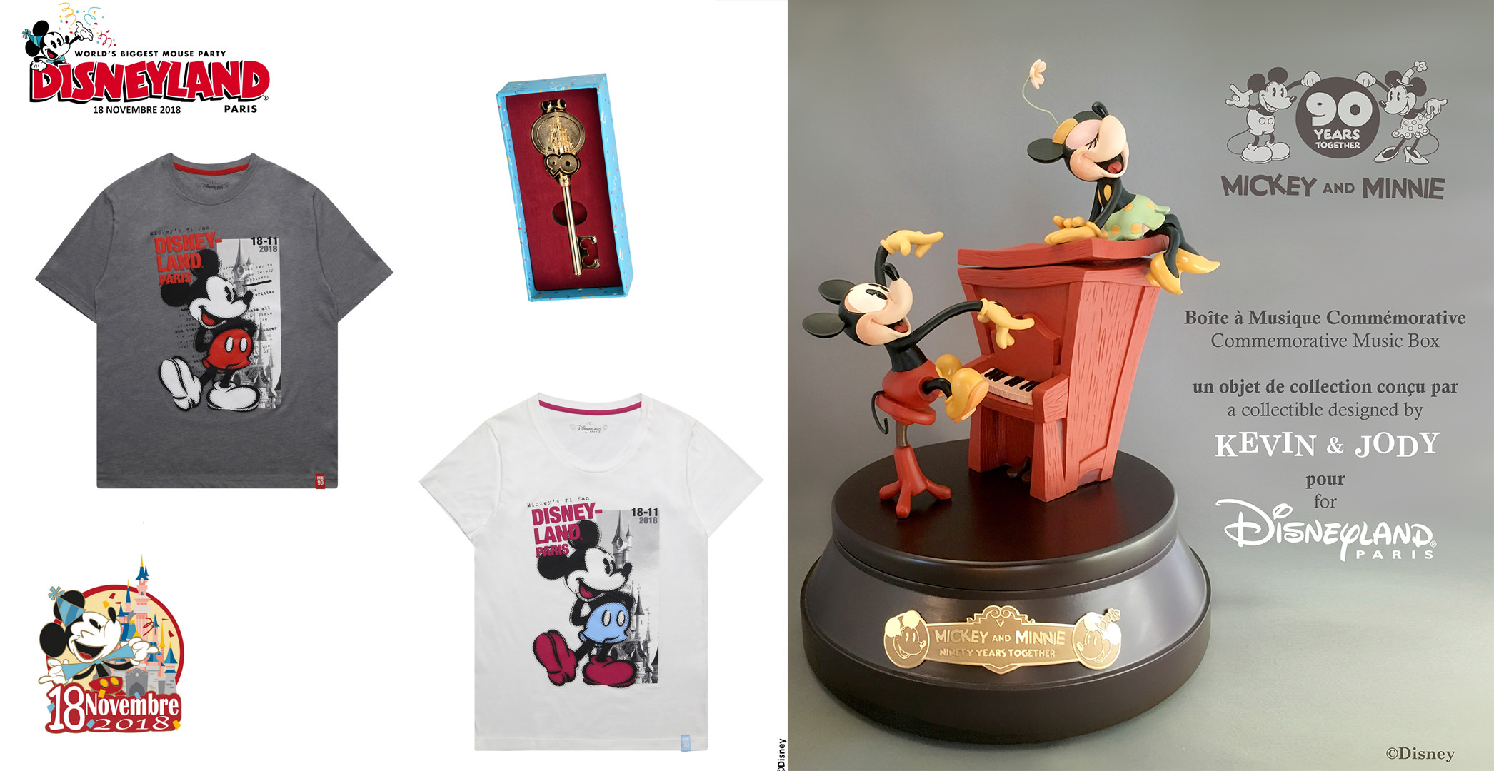 merchandising 90 ans de mickey 18 novembre 2018