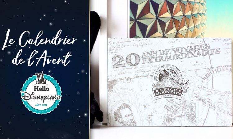 Calendrier de l'Avent : livret Space Mountain