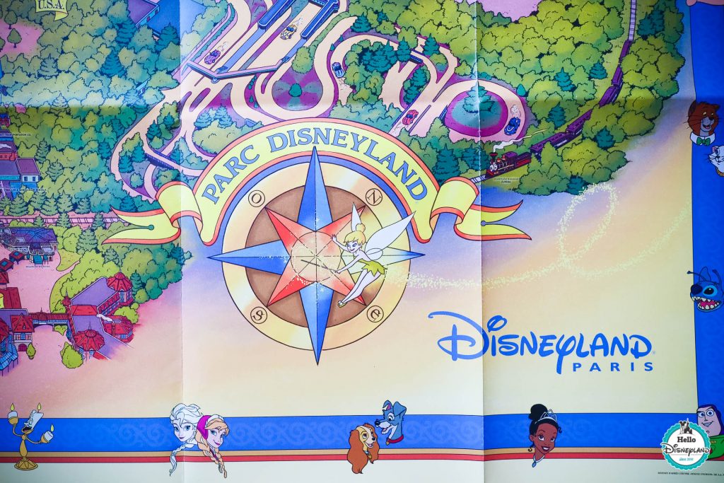 Disneyland Paris Fun Map 2019-12