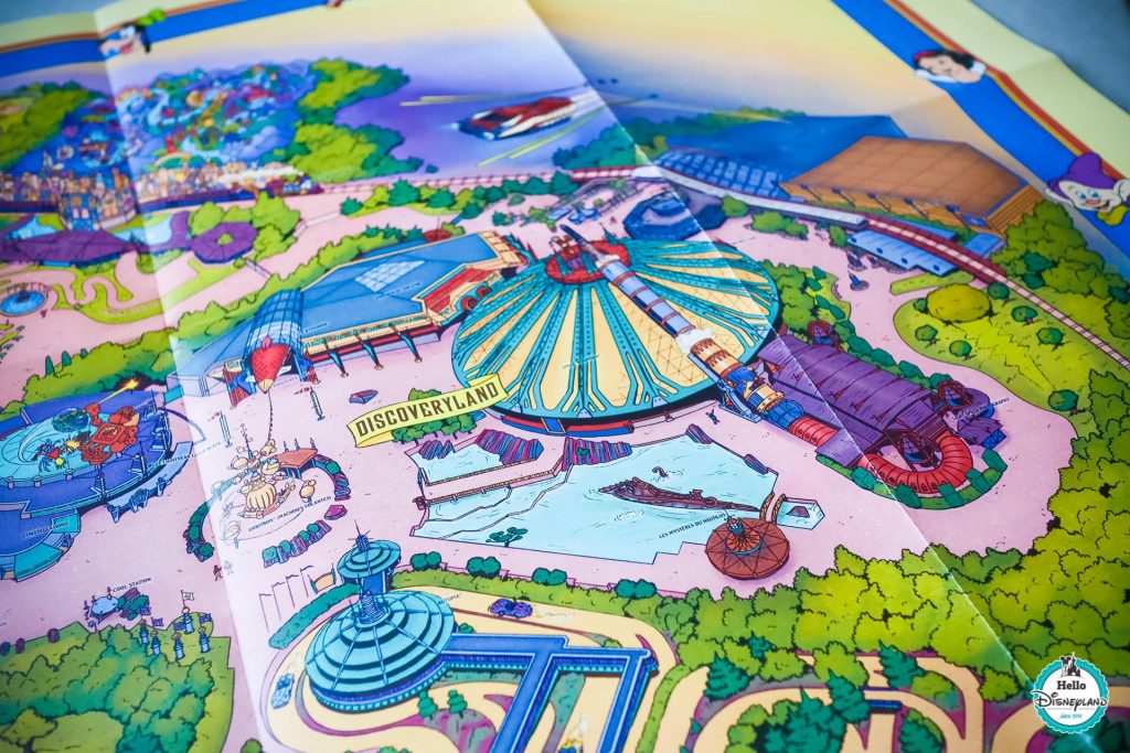 Disneyland Paris Fun Map 2019-12