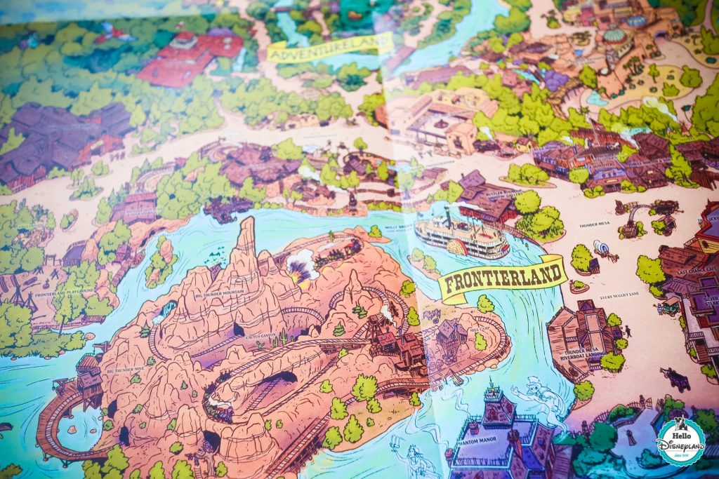 Disneyland Paris Fun Map 2019-12