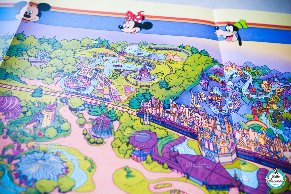 Disneyland Paris Fun Map 2019-12