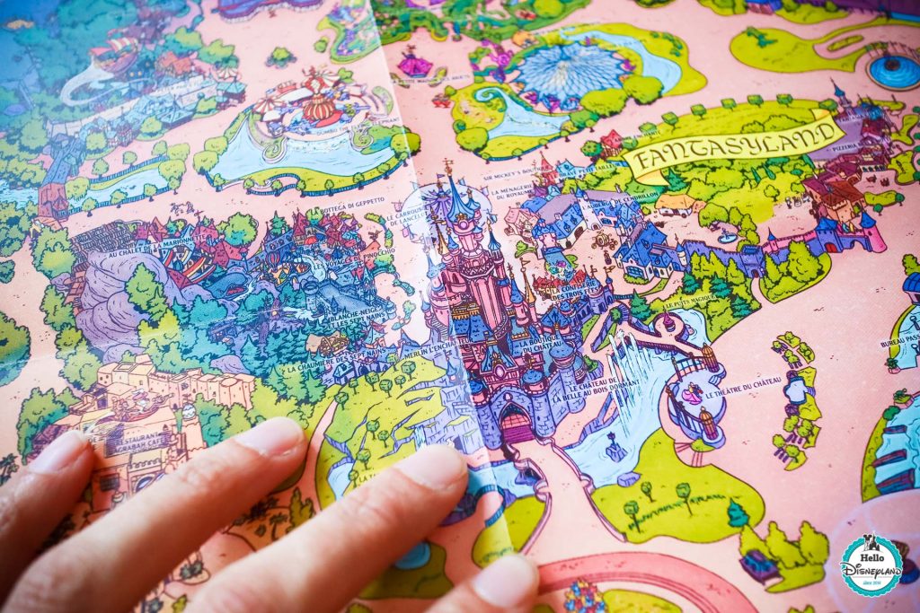 Disneyland Paris Fun Map 2019-12