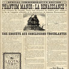 gazette-Phantom-Manor-FR Disneyland Paris réouverture collector