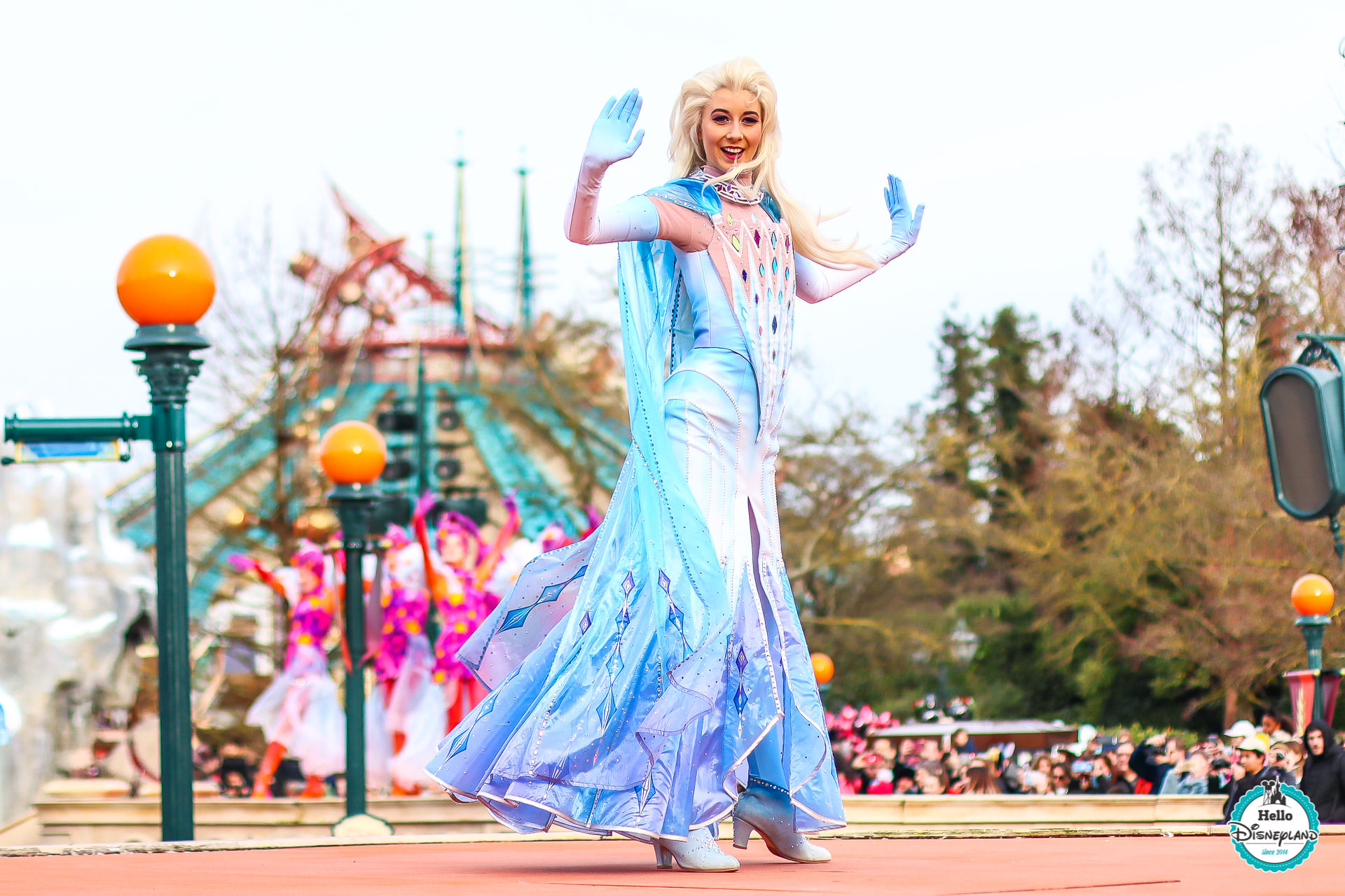 Célébration de la Reine des Neiges Disneyland Paris