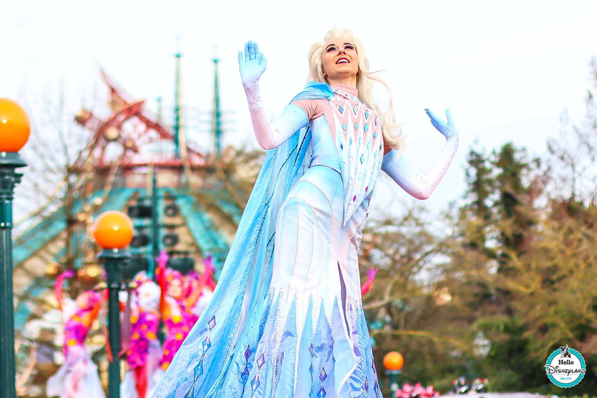 Célébration de la Reine des Neiges Disneyland Paris