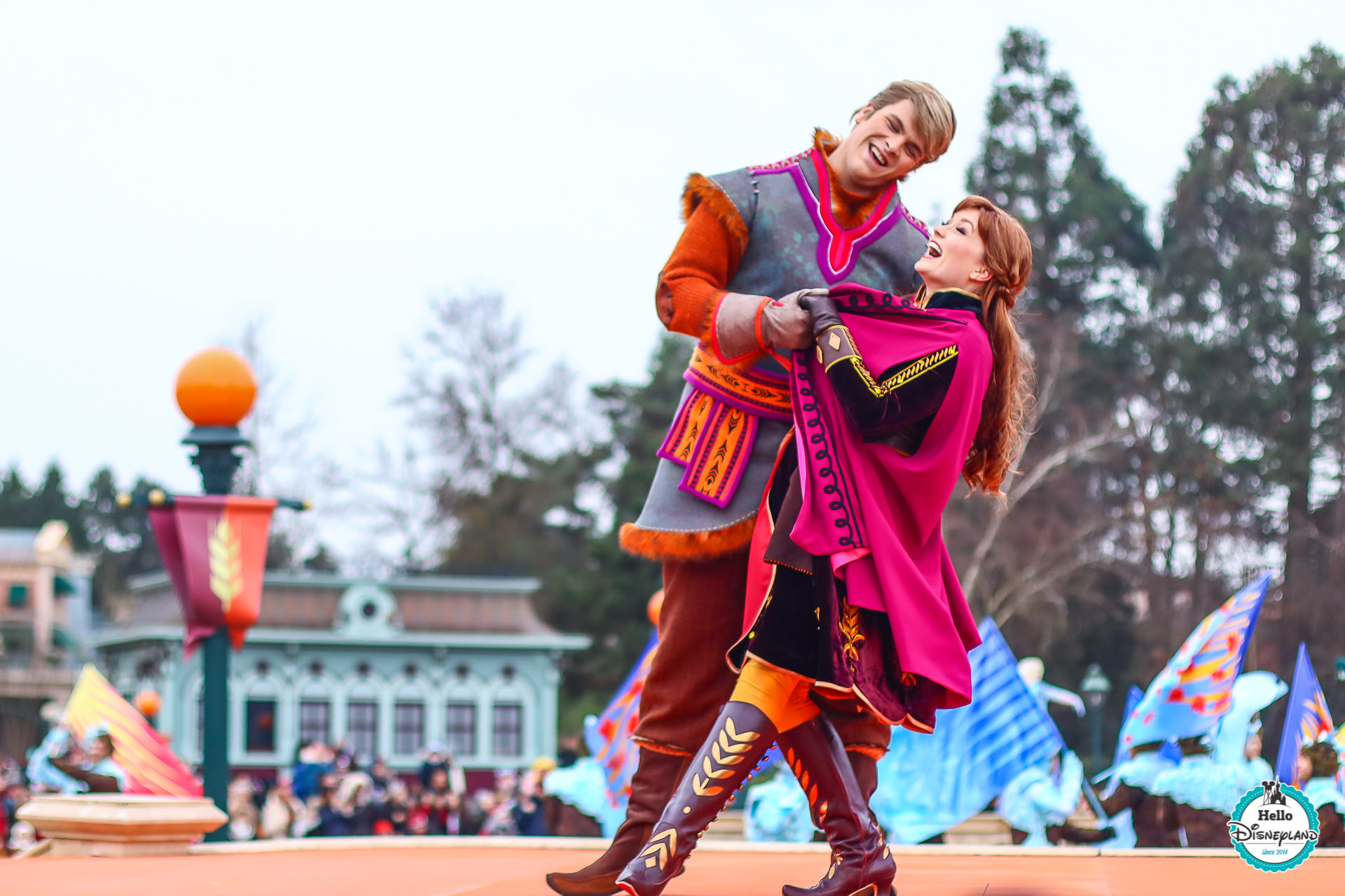 Célébration de la Reine des Neiges Disneyland Paris