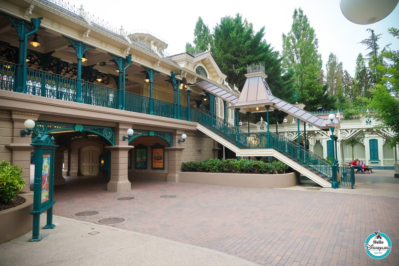 Disneyland Paris Railroad Main Street Station Hello Disneyland