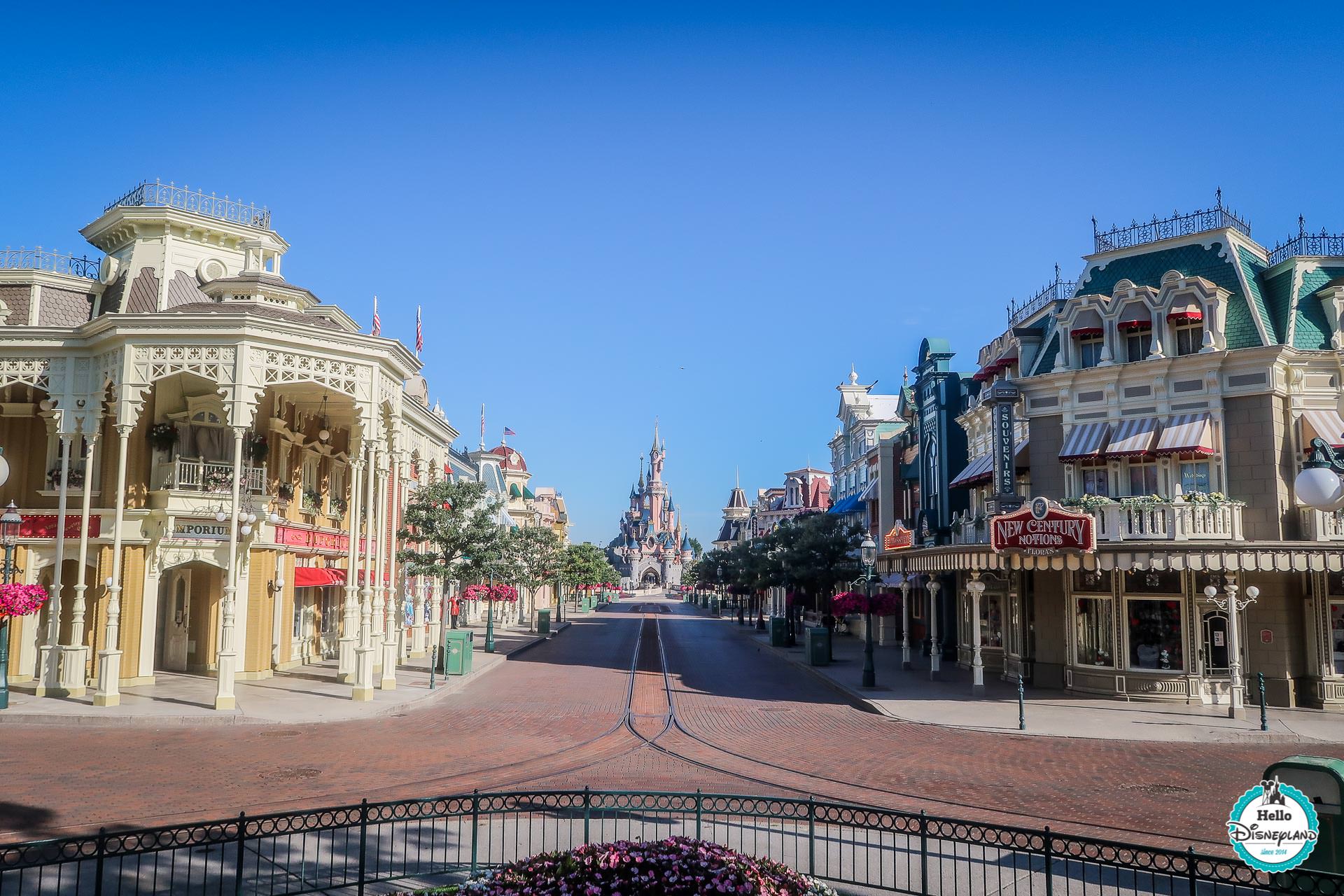 Disneyland Paris vide