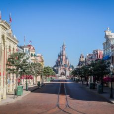 Reouverture Disneyland Paris - vide pendant sa fermeture