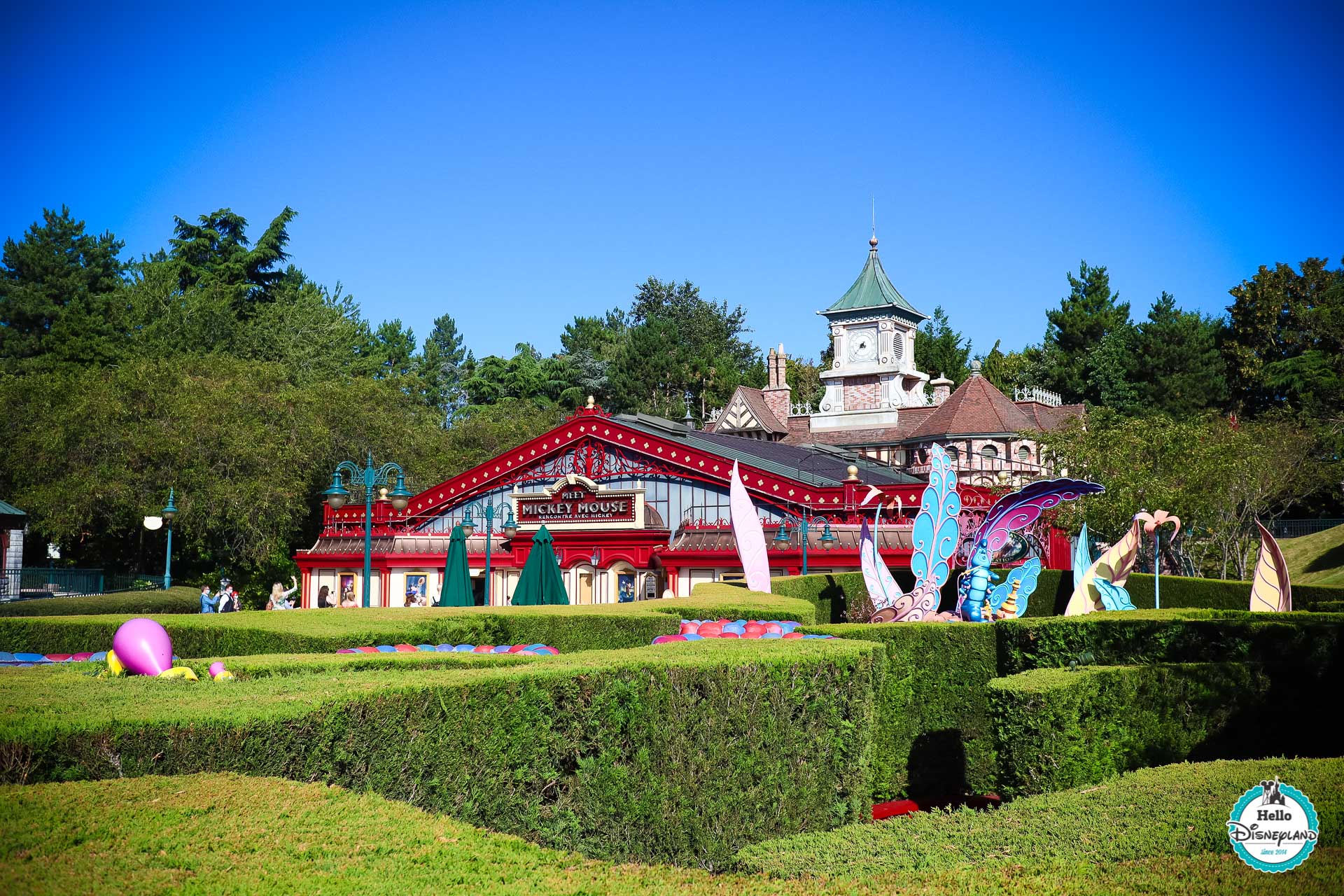 Disneyland Paris pendant sa fermeture