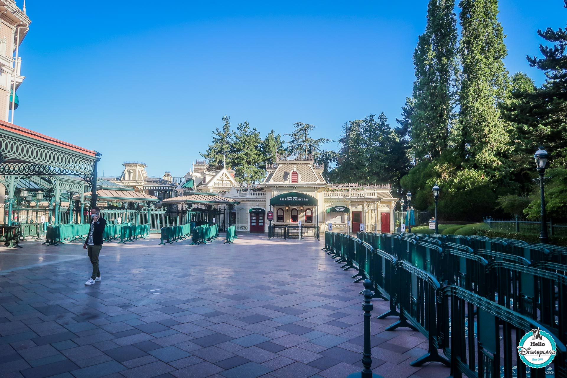 Disneyland Paris vide