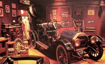Main Street Motors en 1992 à Disneyland Paris