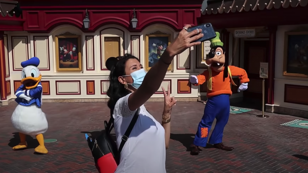 selfie spot et rencontre personnage réouverture disneyland paris