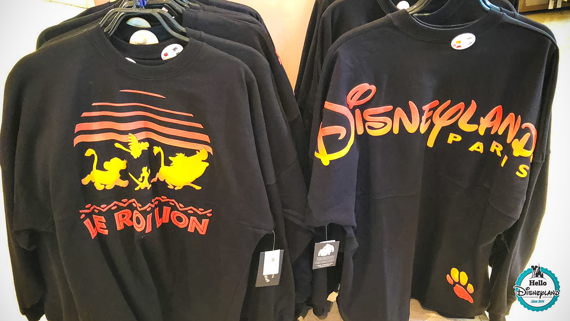 spirit jersey roi lion disneyland paris