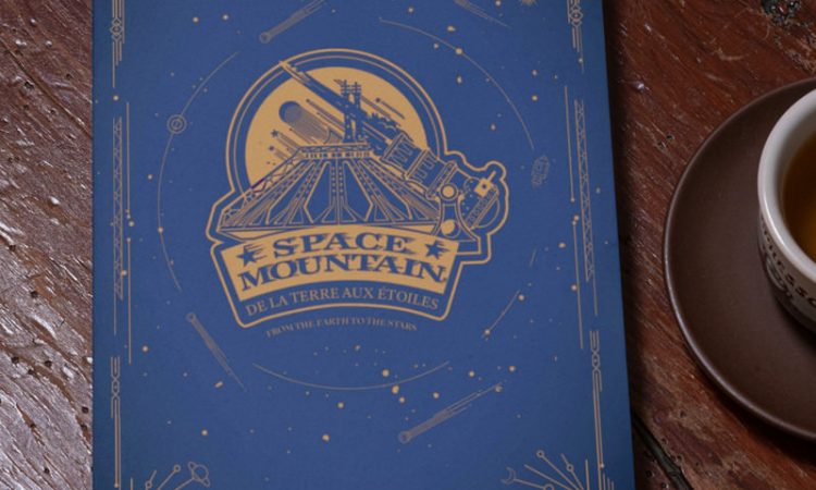 livre collector space mountain de la terre à la lune disneyland paris 2021