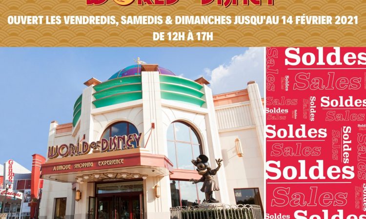 SOLDES 2021 0 DISNEYLAND PARIS