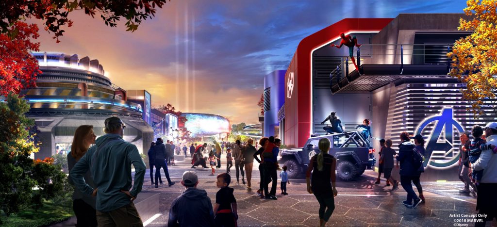 avengers campus disneyland paris