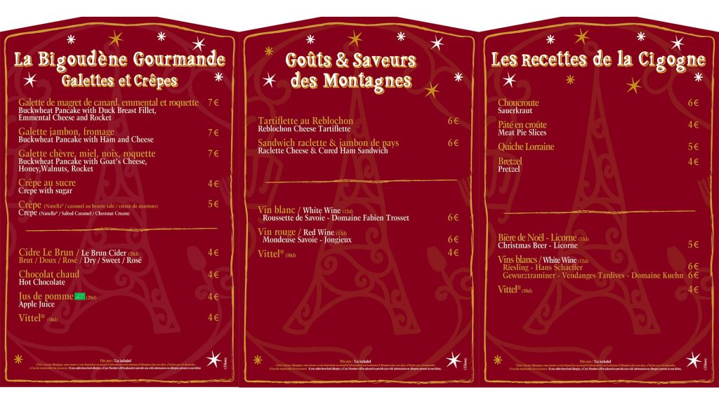 Les menus de l'Hiver Gourmand en 2021 à Disneyland Paris