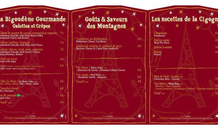 Les menus de l'Hiver Gourmand en 2021 à Disneyland Paris