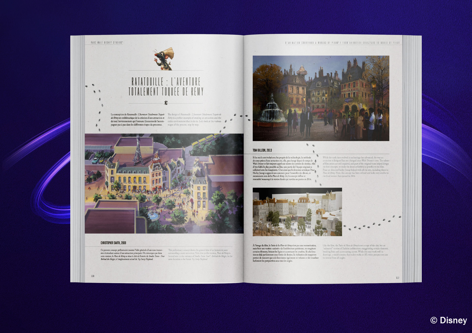 LIVRE 30 ANS DISNEYLAND PARIS THE ART OF DISNEYLAND PARIS 2