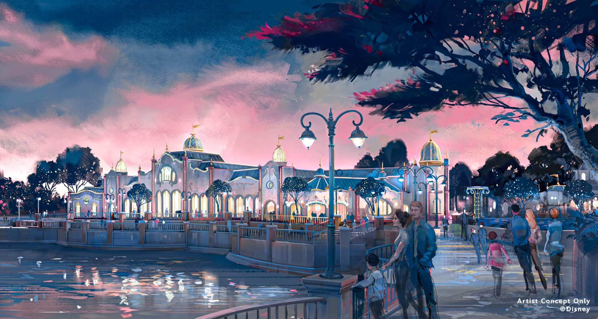 Le land Reine des Neiges à Disneyland Paris