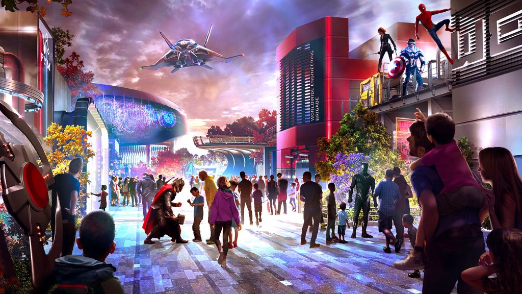 Avengers Campus Disneyland Paris