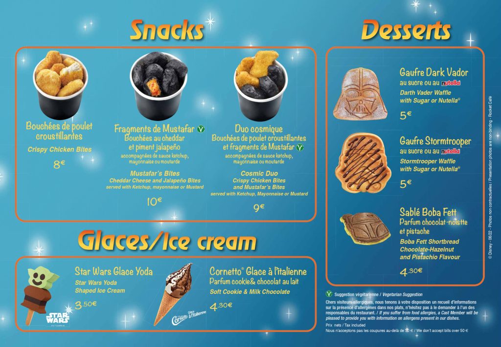 Les meilleurs snacks de Disneyland Paris