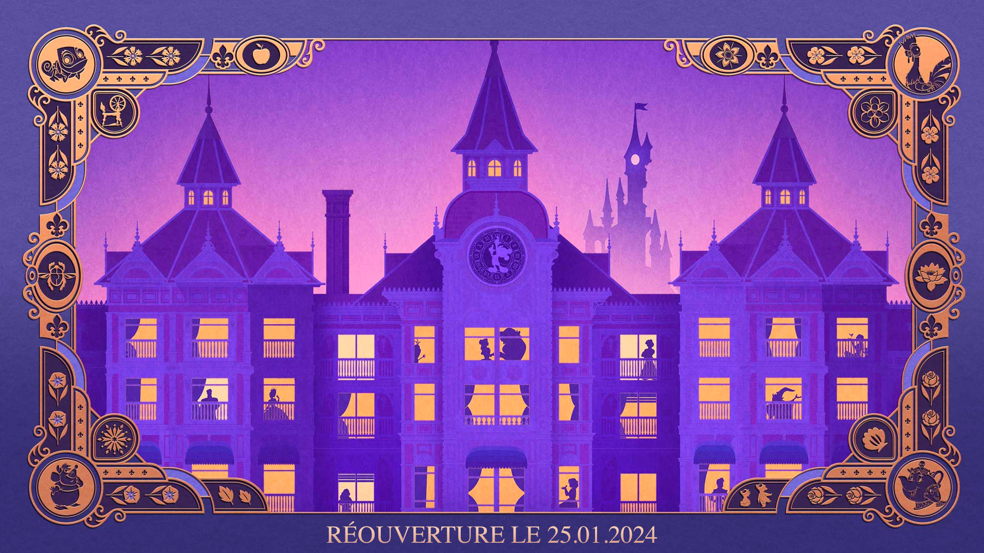 Réouverture du Disneyland Hotel le 25 janvier 2024