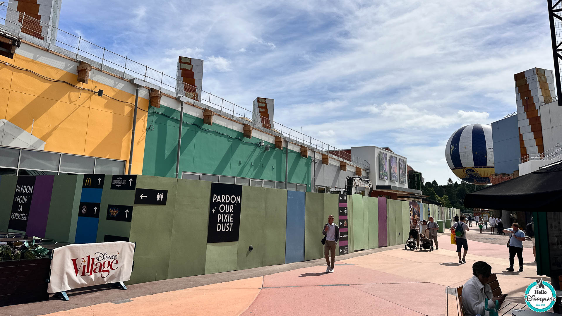 Calendrier des attractions fermées à Disneyland Paris